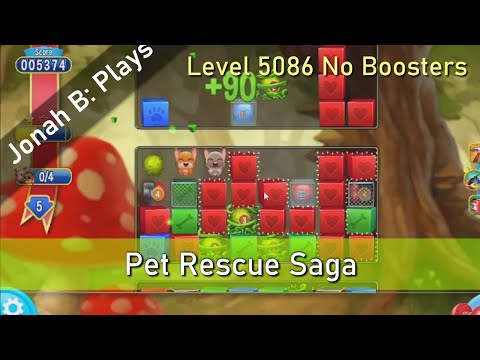Pet Rescue Saga Level 5086 No Boosters