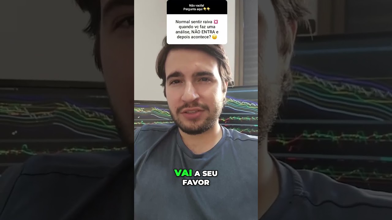 Acertou a análise e não entrou na operação