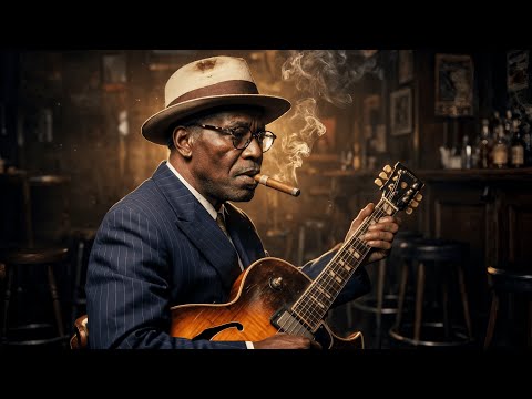 WHISKEY BLUES in a Smoke-Filled Bar – 38 Minutes of Real Guitar Soul