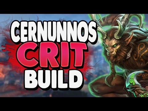 Smite: Cernunnos Crit Build - THIS NEW GOD IS CRAZY!