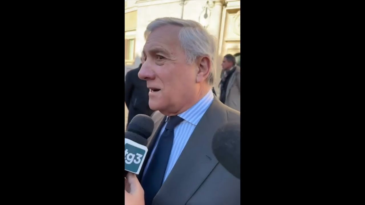 IL MINISTRO TAJANI COMMENTA LA LEGGE DI BILANCIO 2026