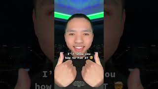 how to fix an ASYMMETRIC FACE in seconds 🤯 #satisfying #workout #diy #shorts