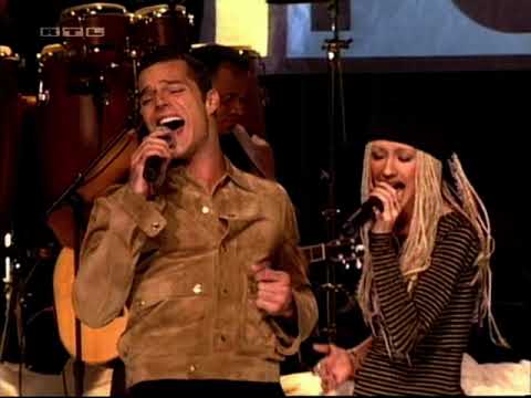 Christina Aguilera and Ricky Martin - Nobody Wants To Be Lonely (Live from Top of the Pops) 2001