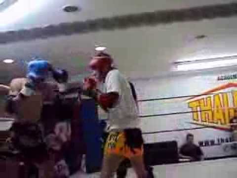 Thai-Boxe KO 9 Kelvin x Guilherme 1 round