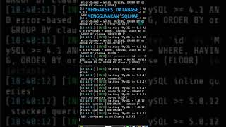 SQL Map - Mengambil Data Didalam Database