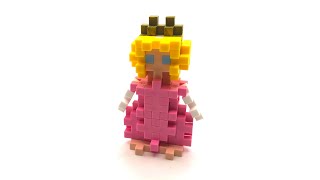 Plus-Plus Princess Peach instructions
