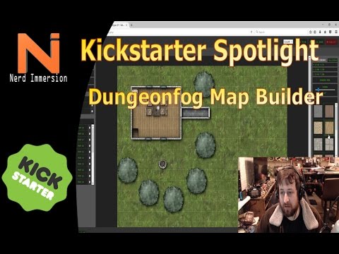 Kickstarter Spotlight-Dungeonfog Map Builder! | Nerd Immersion