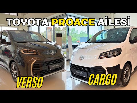 1.950.000 TL'lik TOYOTA PROACE VERSO VE CARGO İNCELEME |