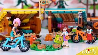 Who is crushing on who Lego Friends Adventure Camp 🌲 Cozy Cabins build & review
