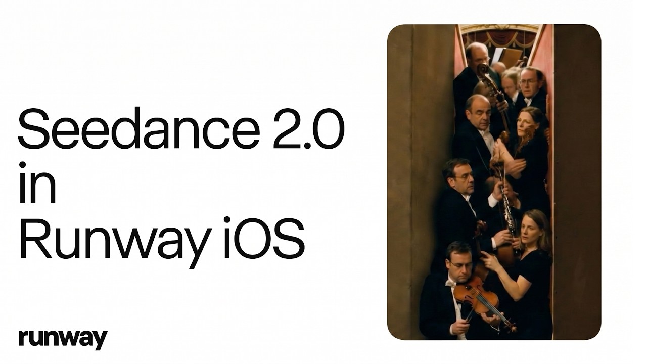 Seedance 2.0 in Runway iOS | Runway
