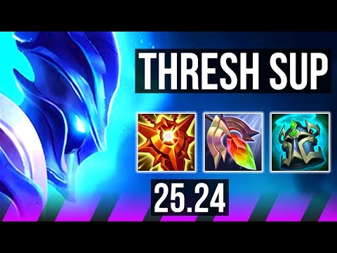 THRESH & Varus vs NAUTILUS & Tristana (SUP) | KR Master | 25.24