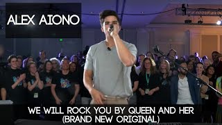We Will Rock You by Queen and HER (BRAND NEW ORIGINAL) | Alex Aiono Mashup