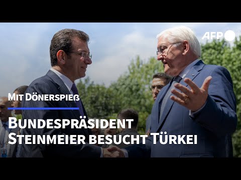 Staatsbesuch mit Dönerspieß: Bundespräsident Steinmeier besucht die Türkei | AFP