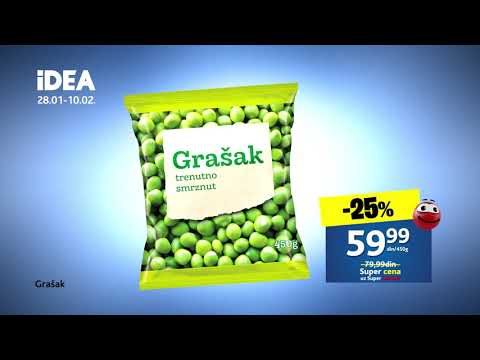 IDEA | Sniženo je više od 3 500 proizvoda uz Super karticu 28.01 - 10.02.2019.