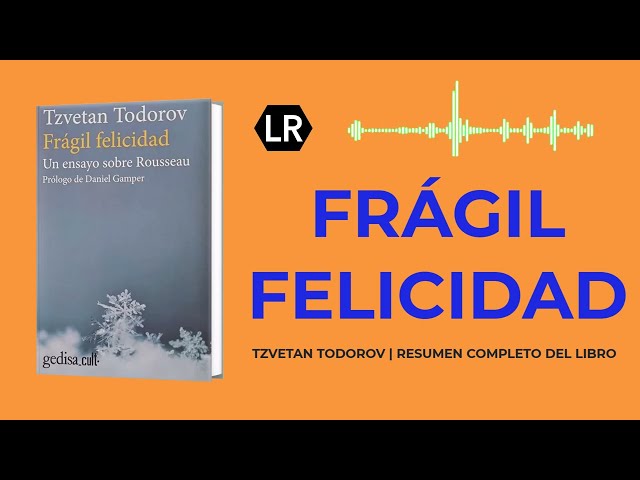 Vídeo relacionado con Frágil felicidad; Un ensayo sobre Rousseau: 893027 (Gedisa Cult)