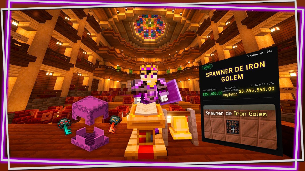 NUEVO LOBBY, DUNGEON Y SUBASTA en DIOSESMC