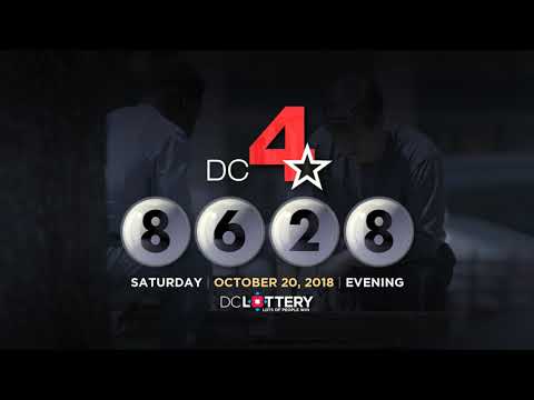 DC LOTTERY Evening 10/20/2018