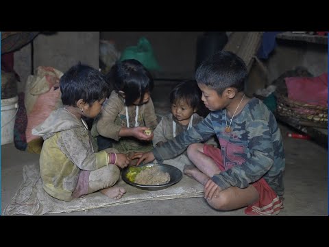 Organic village life || Cooking potatoes and vegetables in the village