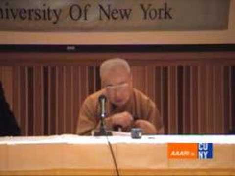 CUNY Forum on Buddhism - Master Jen-Chun