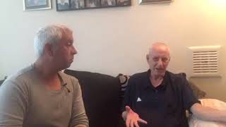 Jon Wedger interviewing James, a victim and survivor of childhood abuse in the care system - Edward 