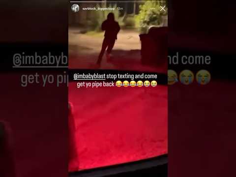 4block lil Mari Takes pipe from babyblast😳 #drill #chiraq #4blocklilmari