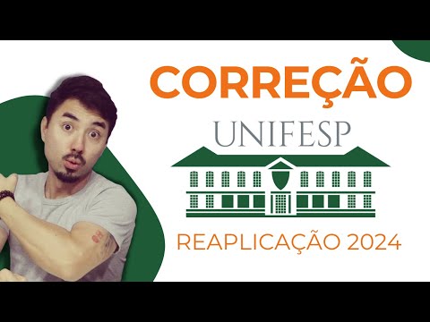 CORREÇÃO UNIFESP Reaplicação 2024 | Química