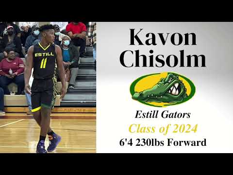 KaVon Chisolm | Class 2024 | 6’4 230lbs | Estill High School