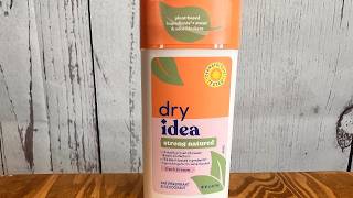 My Review of the Dry Idea Plant Based Antiperspirant Deodorant for Women