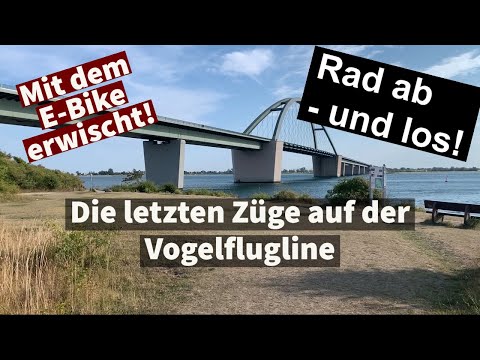 E-BIKE Tour: Vogelfluglinie kurz vor der Stilllegung, Lübeck-Puttgarden, August 2022