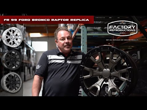 Introducing our newest wheel - The FR 99 - Ford Bronco Raptor Replica Wheel
