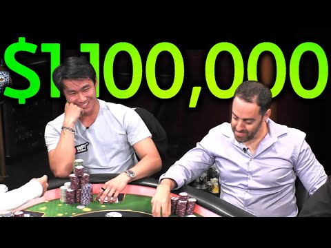 BOLDEST BLUFF Attempt for a $1,100,000 Pot at MILLION Dollar Cash Game