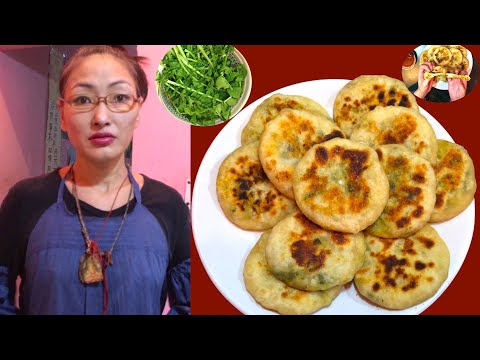 བག་ལེབ་ནང་ཤ་ཡོད་པ་གང་འདྲ་བཟོ་དགོས་མེ་ལ་གསུམ་པ། How to make Tibetan food Pale 3