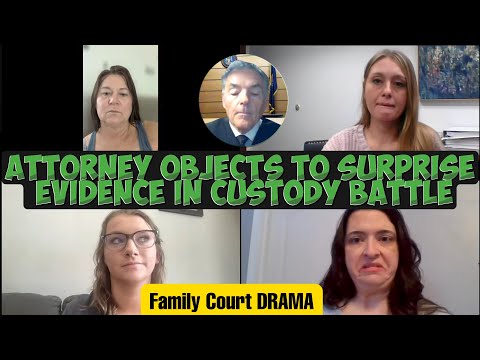 Attorney Objects to Surprise Evidence in Custody Battle: "Trial by Surprise!"