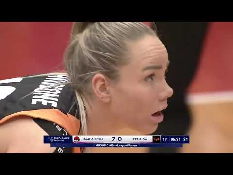 Spar Girona vs TTT Riga game 20-21