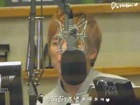 [Fancam] 111206 KTR - Sungmin Lip-Syncing 【Happy KTR 1st Anniversary】