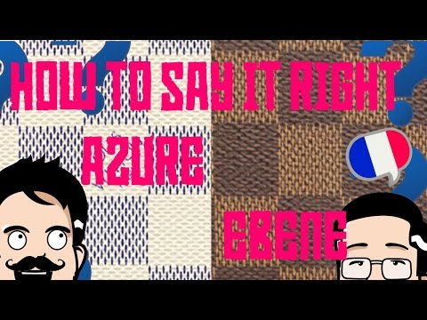 LV French Damier Pronunciation! DE & DA Neverfull Vuitton