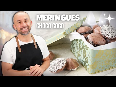 MERINGUES CHOCOLAT COCO (Légères & Irrésistibles !) | Panier Gourmand de Noël -15€ 🎄 [1/6]