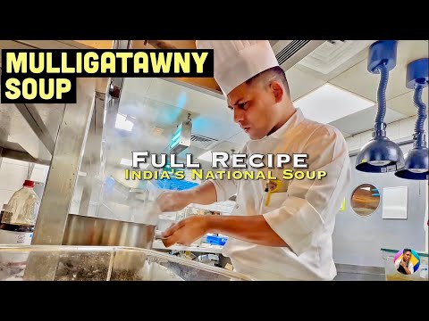 Mulligatawny Soup recipe (Indian national soup)