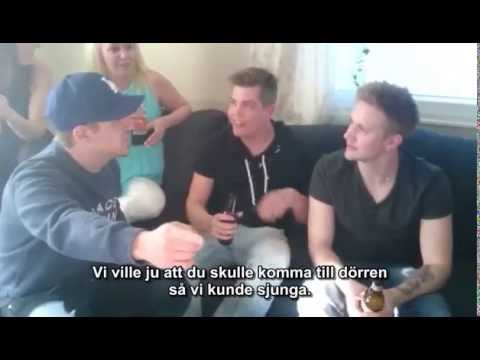 Fronda och Magnus Rytterstam på överraskningsbesök