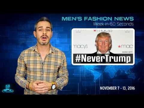 MEN'S FASHION NEWS.メイシーズとトランプ、ノーシェーブ11月号、スニーカー発売日決定 (MEN'S FASHION NEWS: Macy's and Trump, No-Shave November, Sneakers release dates)