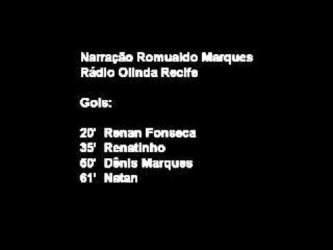 Santa Cruz 4x0 Rio Branco - Nar. Romualdo Marques, Rádio Olinda - Série C 2013