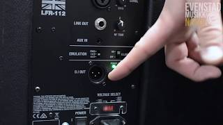 Video thumbnail for NAMM 2018 | LANEY LFR-112 cabinet by Evenstad Music