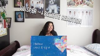 Shy Reacts: Voisper (보이스퍼) - I Believe