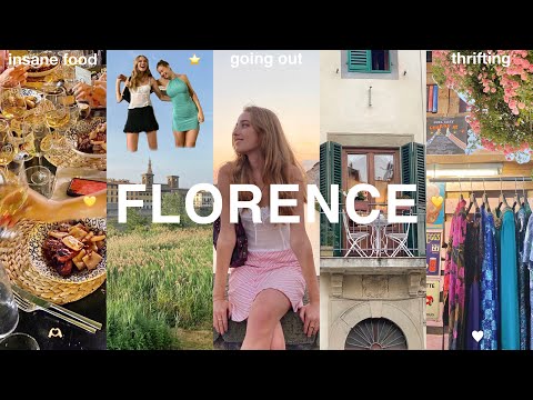 florence chronicles ???? | italian food, gardens, friends & going out