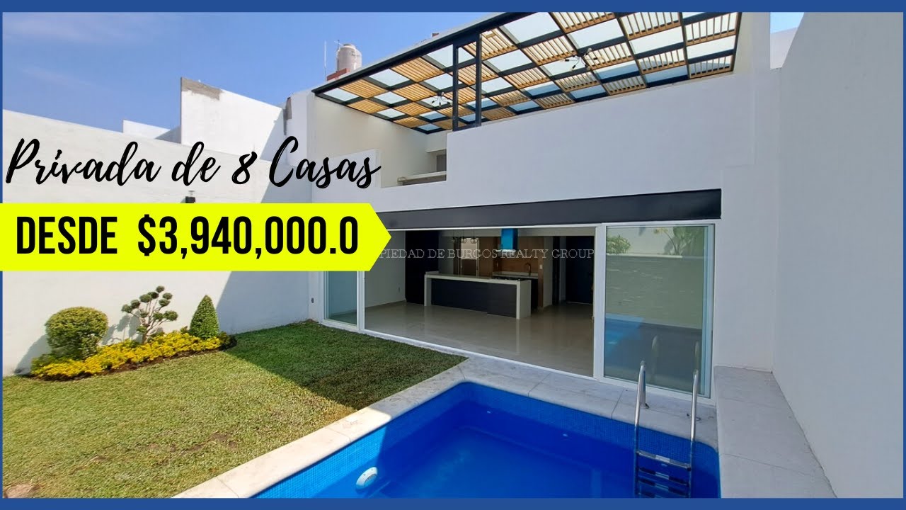 V393 PRIVADA DE SOLO 8 CASAS SOLAS EN VENTA