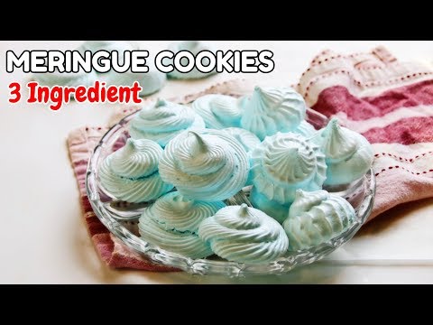3 Ingredient Meringue Cookies