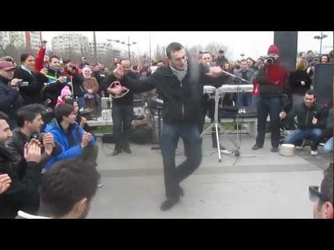 ZEIBEKIKO at Constanta, Romania - flashmob for GREECE NATIONAL DAY, by Corina Martin ...