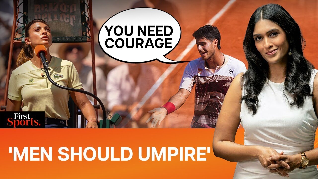 French Open Sexism Storm: Player Says Women Can’t Control Crowds | First Sports With Rupha Ramani