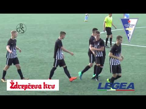 KADETSKA LIGA / FK SPARTAK ŽK - FK PARTIZAN 1:2 / XXVII KOLO / 20.05.2018