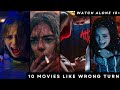 Top 10 Movies like Wrong Turn | Best Slasher Movies in Hollywood | Horror Movies | MoviesBucketList